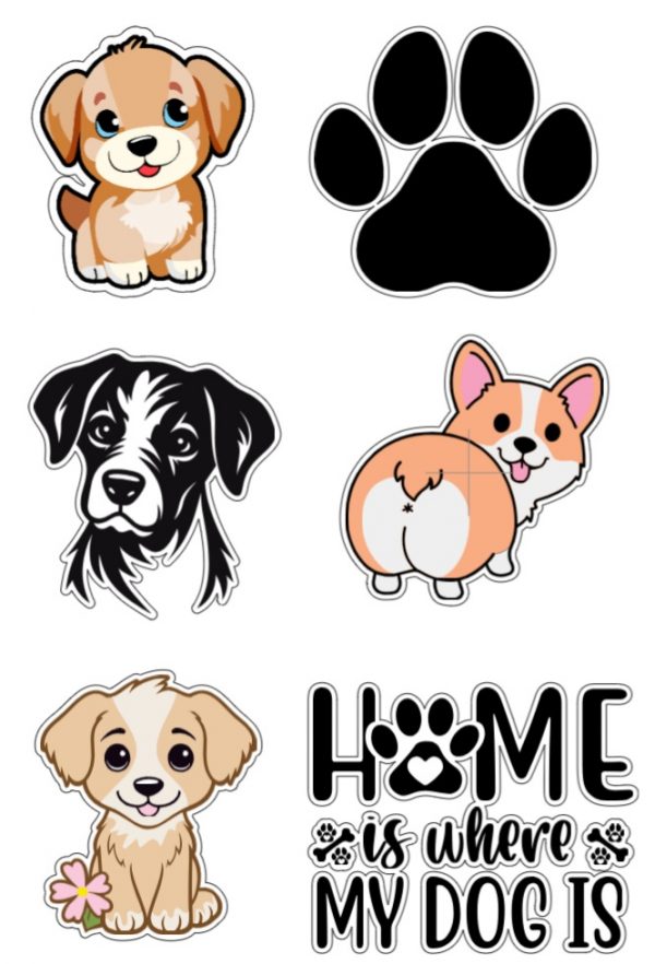 Honden - 6 stuks - Afbeelding 2