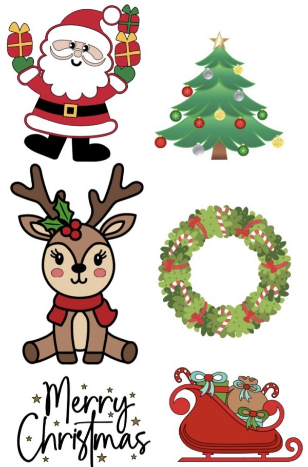Kerst - 6 stuks - Afbeelding 2